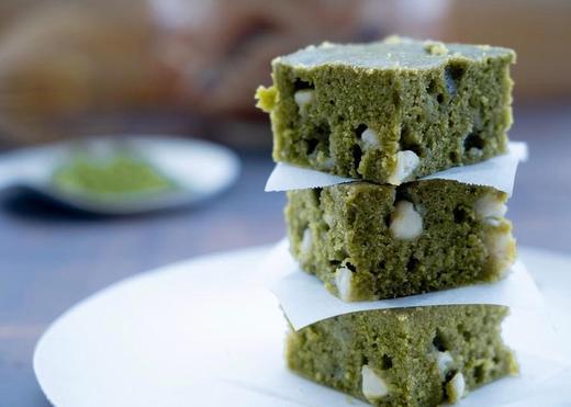 Brownie de Té Matcha